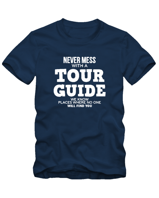 Marškinėliai Gidams